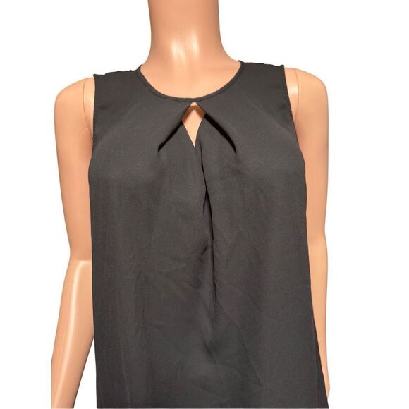 Forever 21 sleeveless black hi low top M - Picture 2 of 7